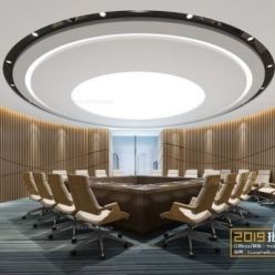 3D model Conference room, lecture hall  003