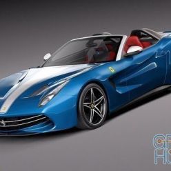 3D model Ferrari F60 America 2015 car