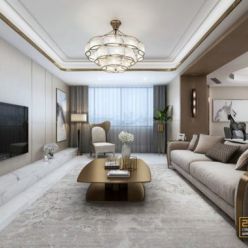 3D model Living Room European Style 033