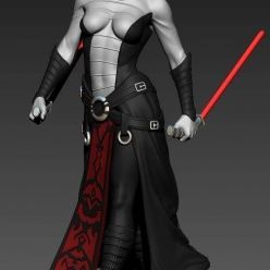 3D model Asaj Ventress