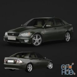 3D model Lexus IS car