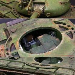 3D model T-62 Tank  – 3D Print