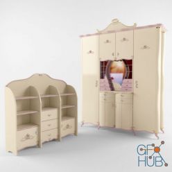 3D model Forni mobili furniture set