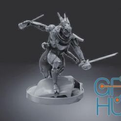 3D model Captain Fallen Destiny figure – 3D Print