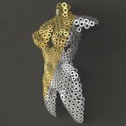 3D model Home decor female Torso by Holly Lentz