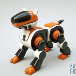 3D model Dog Robot