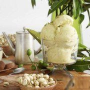 3D model Ice cream and pistachios