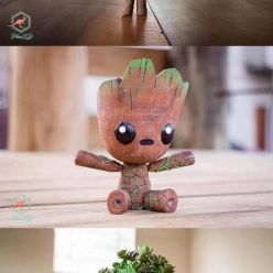 3D model Groot the articulated Planter – 3D Print