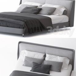 3D model BED SPENCER BY MINOTTI