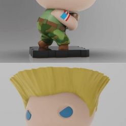 3D model Guile – 3D Print