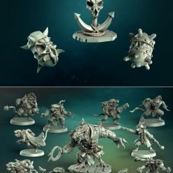 3D model Punga Miniatures - Pi'Rats – 3D Print