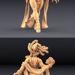 3D model Medusa - Snake Cult Beauty – 3D Print
