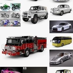 3D model Car 3D Model Bundle November 2019