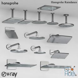 3D model Hansgrohe Raindance