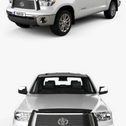 3D model Toyota Tundra Crew Max 2011