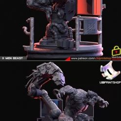 3D model The Beast from X-men – 3D Print