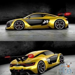 3D model Renault Sport R.S.01 '16 Gran Turismo car