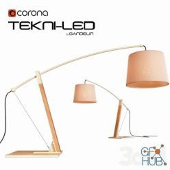 3D model Floor lamp ARCHER by TEKNI-LED