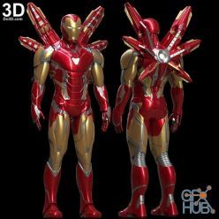 3D model 3D Printable Costume - Do3D - Iron Man - Suit - MK85 - Endgame
