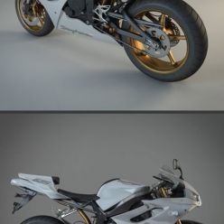 3D model Triumph Daytona 675 SE