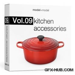 3D model Model+Model Vol.09 Kitchen accessories