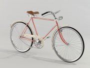 3D model Stylish vintage bicycle