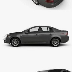 3D model Acura TL 2007