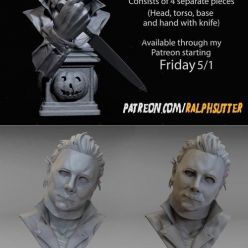 3D model Michael Myers bust – 3D Print