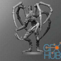 3D model ﻿Nightmare Ettercap – 3D Print