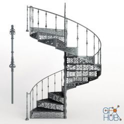 3D model Stairs