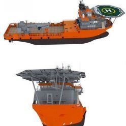 3D model Supply Vessel