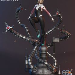 3D model Spider Gwen