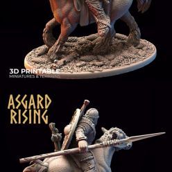 3D model Asgard Rising - Viking Rider 6