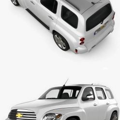 3D model Chevrolet HHR wagon 2011