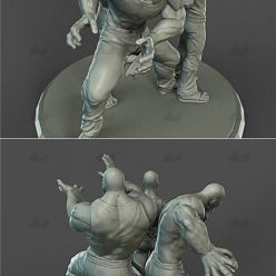 3D model Master Roshi Dragon Ball – 3D Print