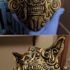 3D model Ornate Wolf – 3D Print