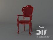 3D model Armchair CURIOSITY capotavola by DV homecollection