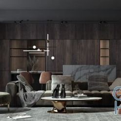 3D model Living room