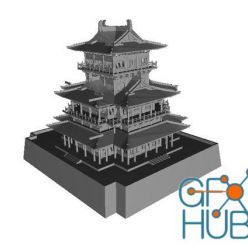 3D model Matsumoto Castle – 3D Print