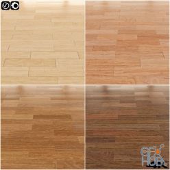 3D model Parquet flooring 04