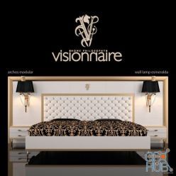 3D model Modular bed Visionnare Archos