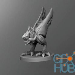 3D model ﻿Abyssal Chicken – 3D Print