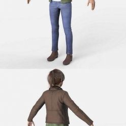 3D model Mary Jane Watson from Spider-Man