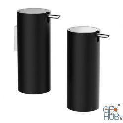 3D model Black Stone Soap Dispenser by Decor Walther
