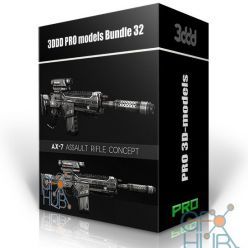 3D model 3DDD/3DSky PRO models – Bundle 32