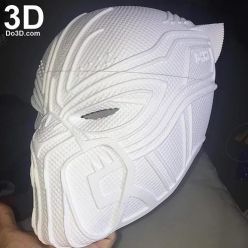 3D model Golden jaguar helmet and Necklace mask – 3D Print