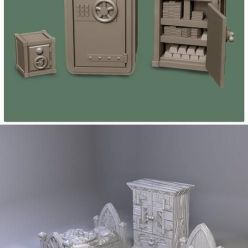 3D model Tiny Furniture January 2022 – 3D Print
