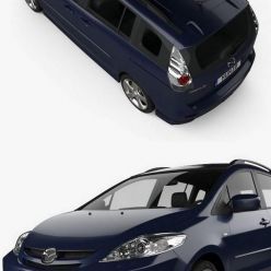 3D model Mazda 5 Sport 2005