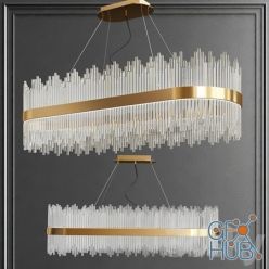 3D model Luminaire Crystal Chandelier