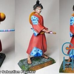 3D model Luffy samurai – 3D Print